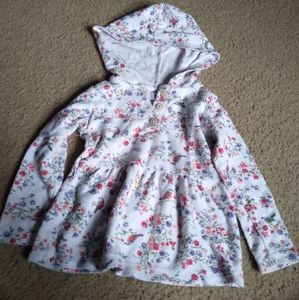 Girl's Carter's sweater Long sleeve With hoodie